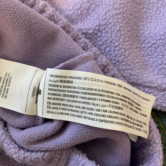 Abercrombie Colorblock Half Zip Sweater - Picture 6 of 6